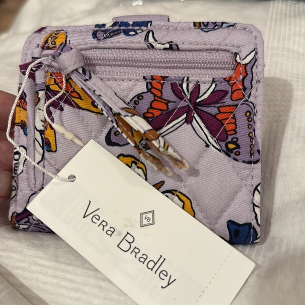 VERA BRADLEY Small Tab Wallet “Wing in Flight” NWT - Picture 2 of 5